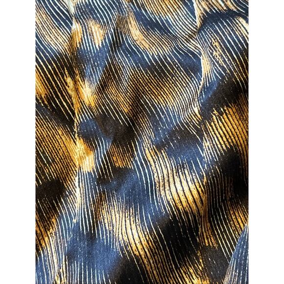 ESCADA VINTAGE black grey circle chain PRINT 38 10-12 Germanlong slv gold button - Picture 11 of 12